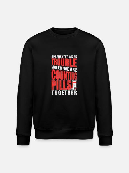 Pharmacy Tech Technician - Stanley/Stella Unisex Bio-Sweatshirt ROLLER - Schwarz