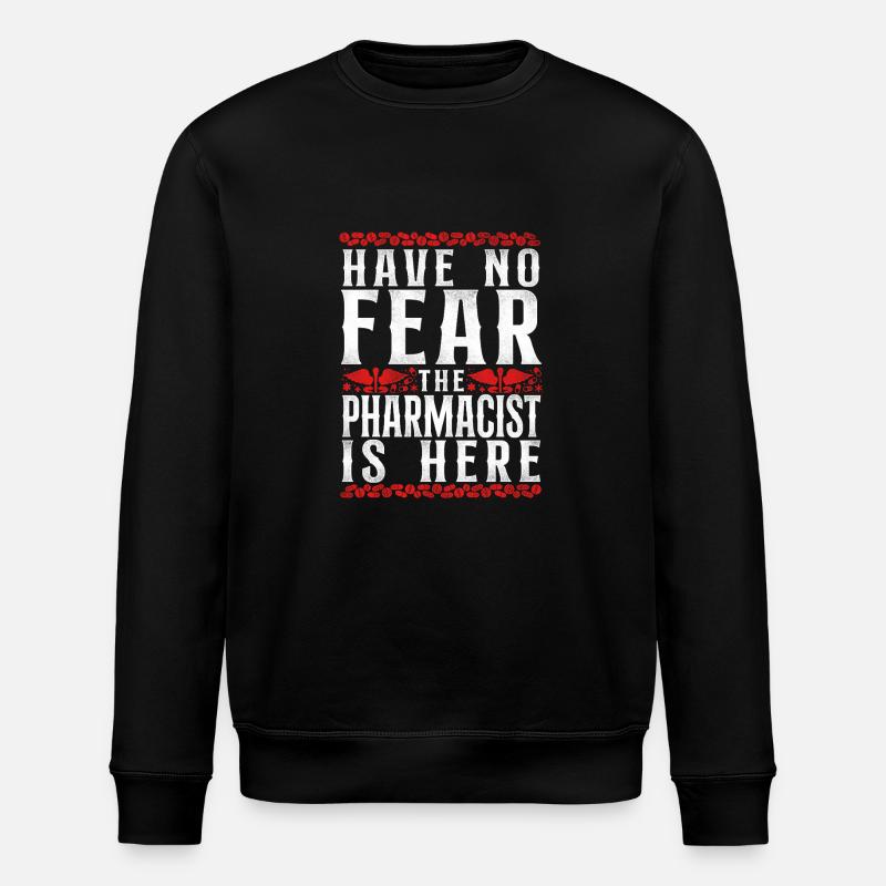 Pharmacy Tech Technician - Stanley/Stella ROLLER Unisex Organic Sweatshirt - black