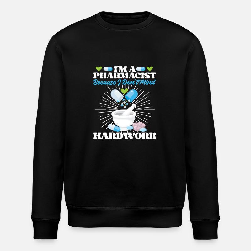 Technicien en pharmacie - Sweat bio ROLLER Stanley/Stella Unisexe - noir