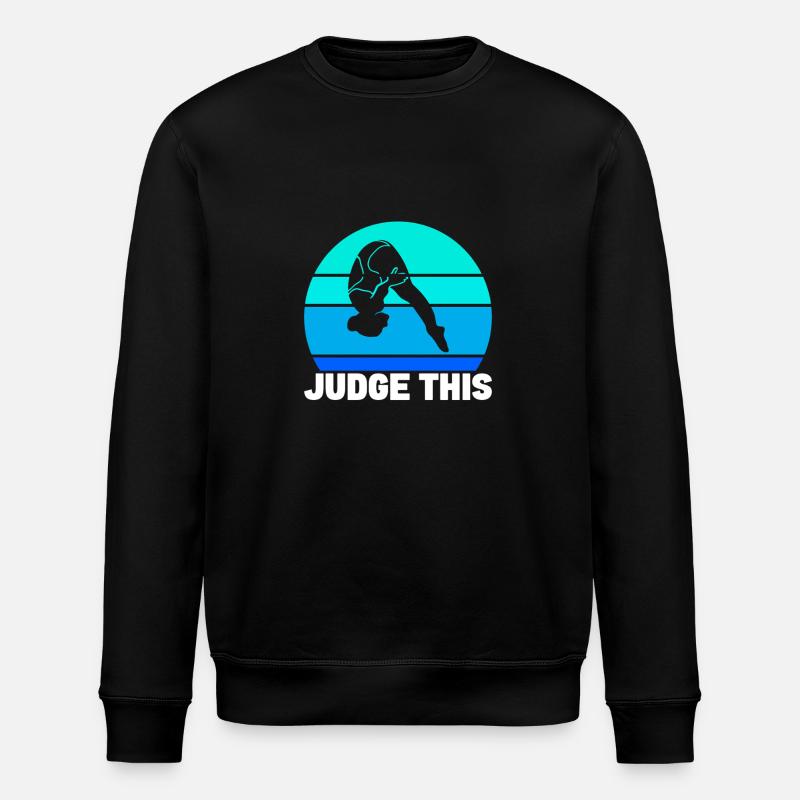 Plongeoir - Sweat bio ROLLER Stanley/Stella Unisexe - noir