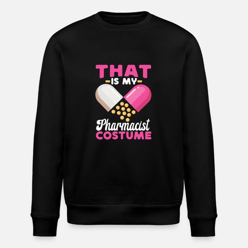 Pharmacy Tech Technician - Stanley/Stella ROLLER Unisex Organic Sweatshirt - black