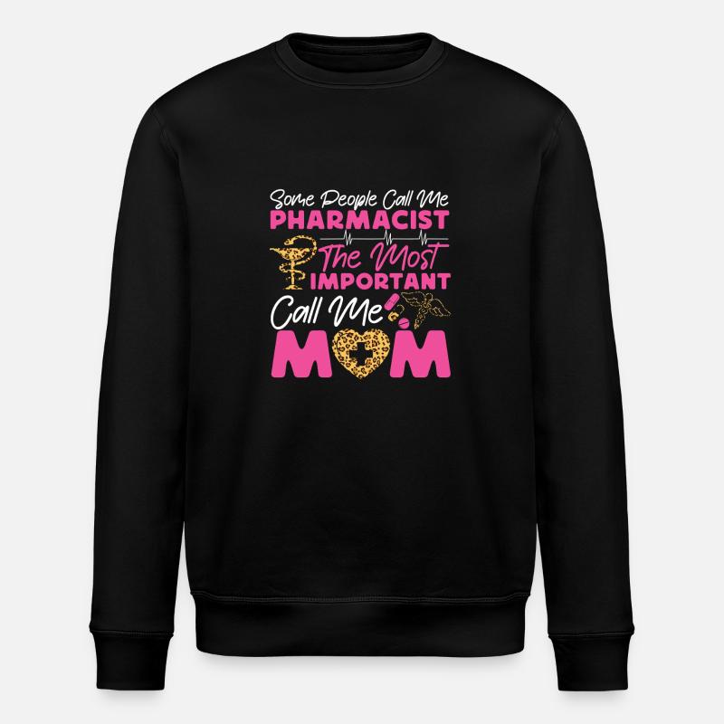 Pharmacy Tech Technician - Stanley/Stella ROLLER Unisex Organic Sweatshirt - black