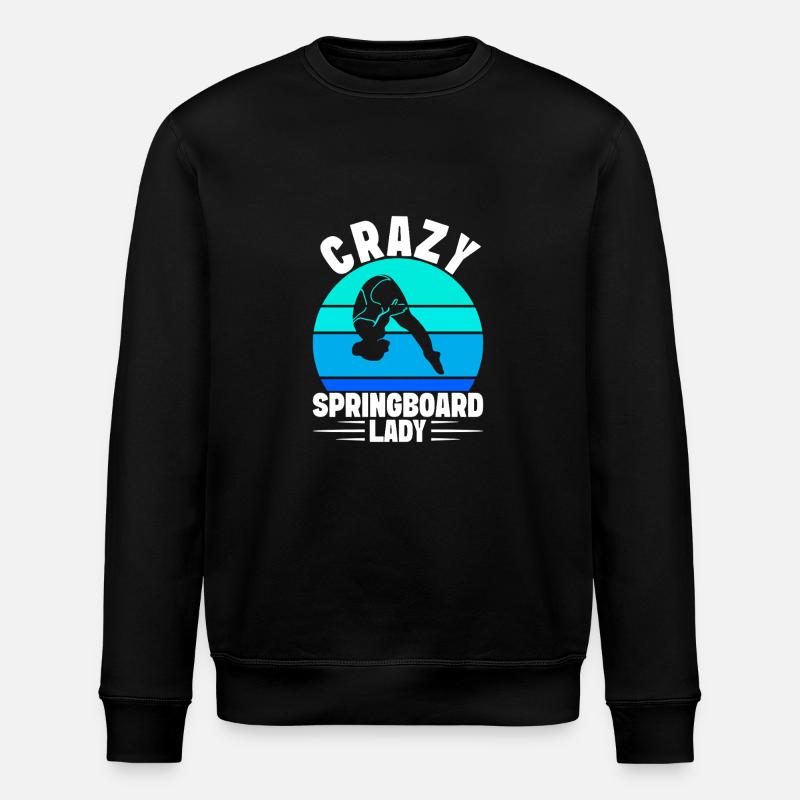 Plongeoir - Sweat bio ROLLER Stanley/Stella Unisexe - noir