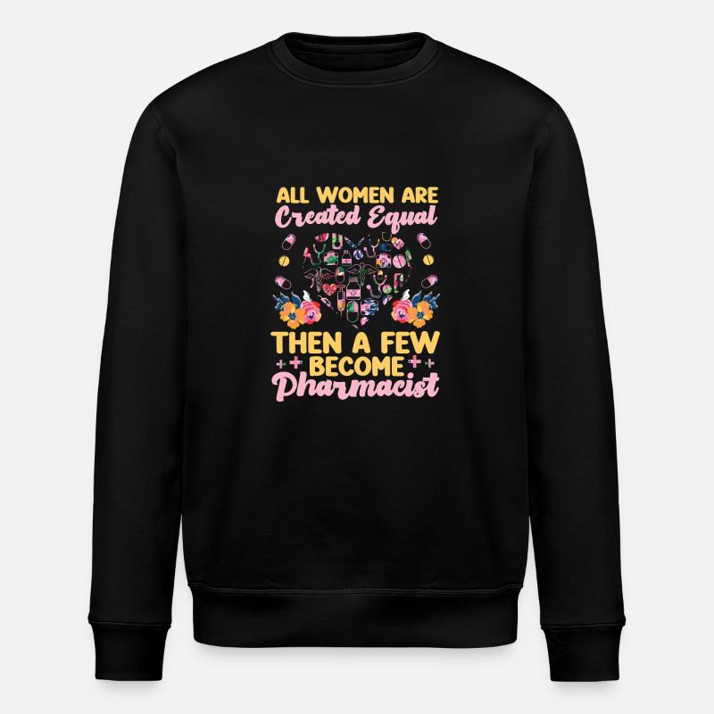 Pharmacy Tech Technician - Stanley/Stella Unisex Bio-Sweatshirt ROLLER - Schwarz