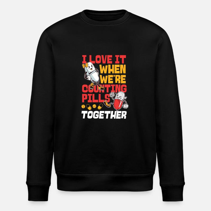 Technicien en pharmacie - Sweat bio ROLLER Stanley/Stella Unisexe - noir