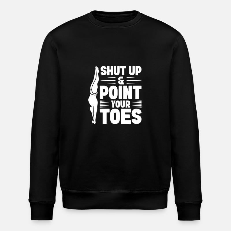 Plongeoir - Sweat bio ROLLER Stanley/Stella Unisexe - noir