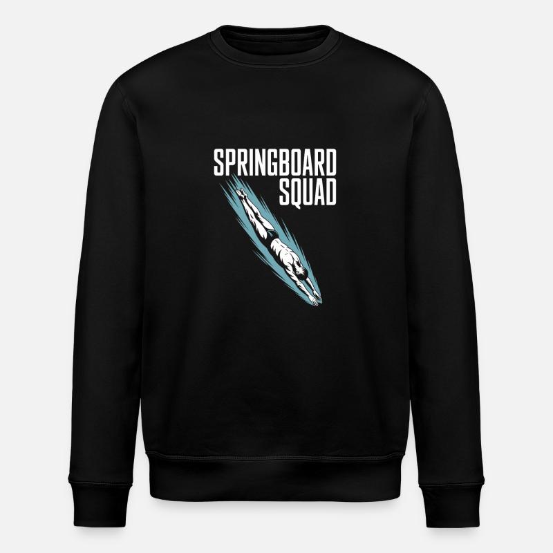 Plongeoir - Sweat bio ROLLER Stanley/Stella Unisexe - noir