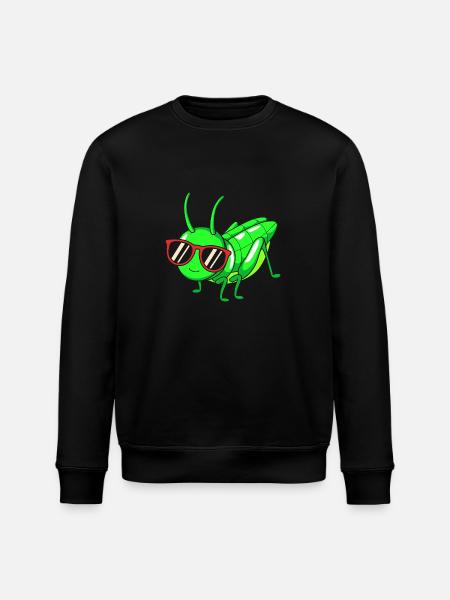 Grasshopper grasshopper - Stanley/Stella ROLLER Unisex Organic Sweatshirt - black