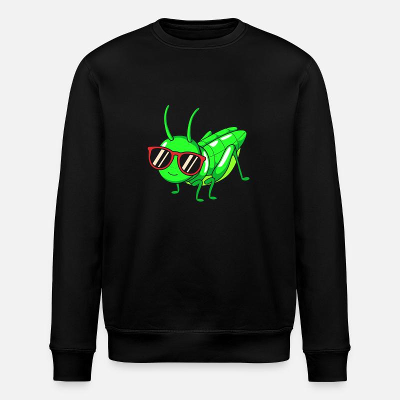 Grasshopper grasshopper - Stanley/Stella ROLLER Unisex Organic Sweatshirt - black