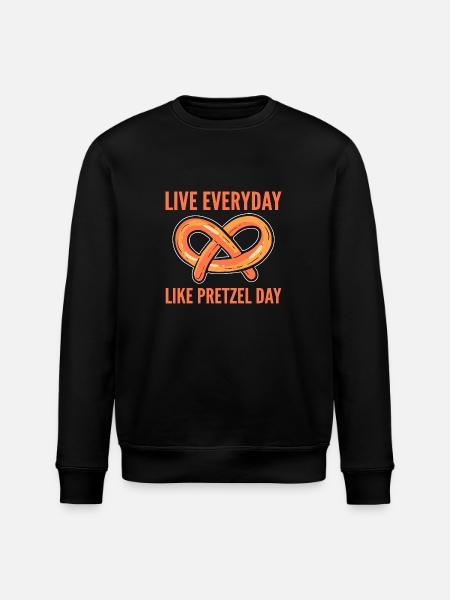 pretzel - Stanley/Stella ROLLER Unisex Organic Sweatshirt - black