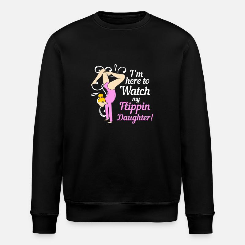 Gymnastik - Stanley/Stella Unisex Bio-Sweatshirt ROLLER - Schwarz