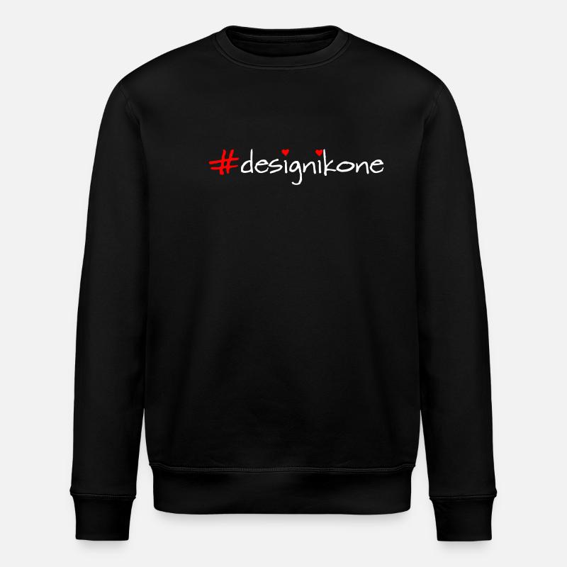designikone - Stanley/Stella Unisex Bio-Sweatshirt ROLLER - Schwarz