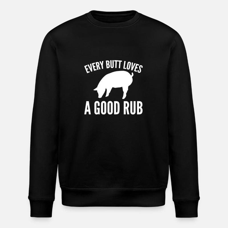 Barbecue - Sweat bio ROLLER Stanley/Stella Unisexe - noir