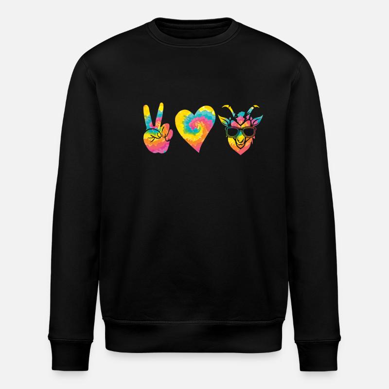 Chèvres - Sweat bio ROLLER Stanley/Stella Unisexe - noir