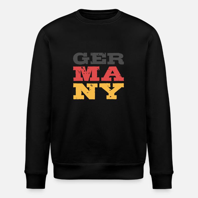 Germany - Stanley/Stella ROLLER Unisex Organic Sweatshirt - black