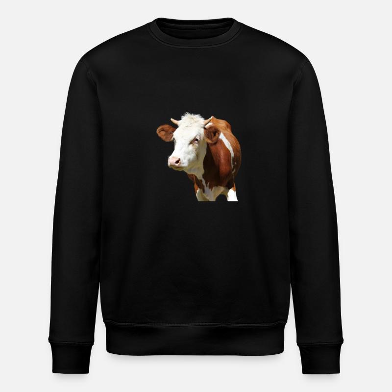 Vache - Sweat bio ROLLER Stanley/Stella Unisexe - noir