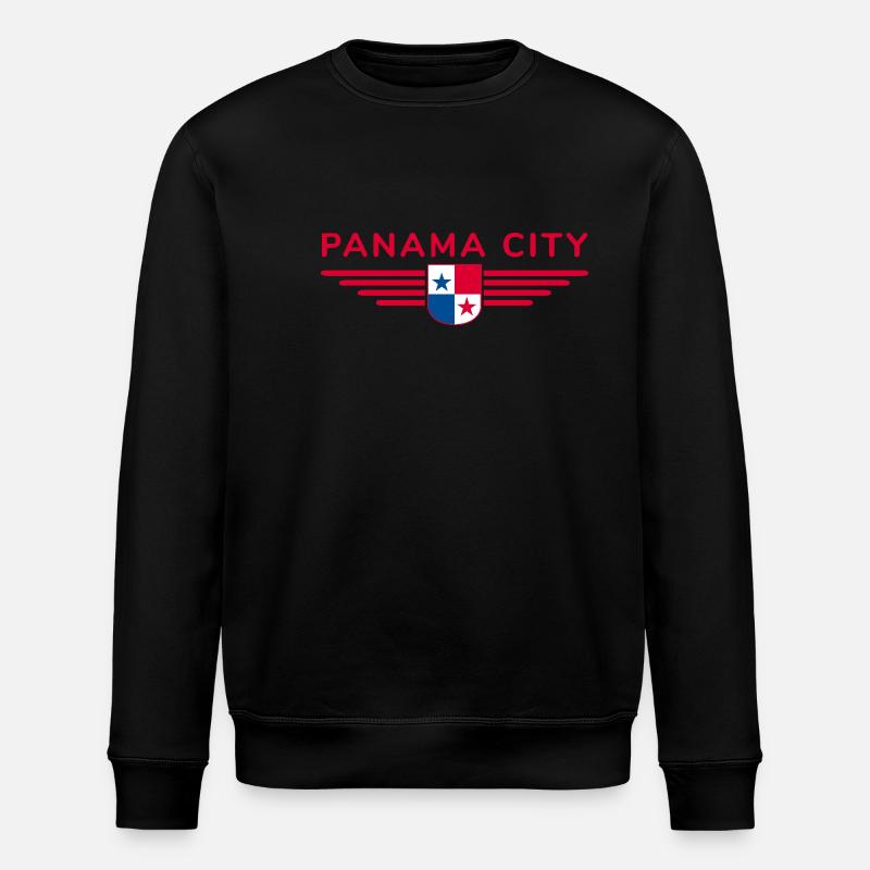 Conception de t-shirt Panama City - Sweat bio ROLLER Stanley/Stella Unisexe - noir