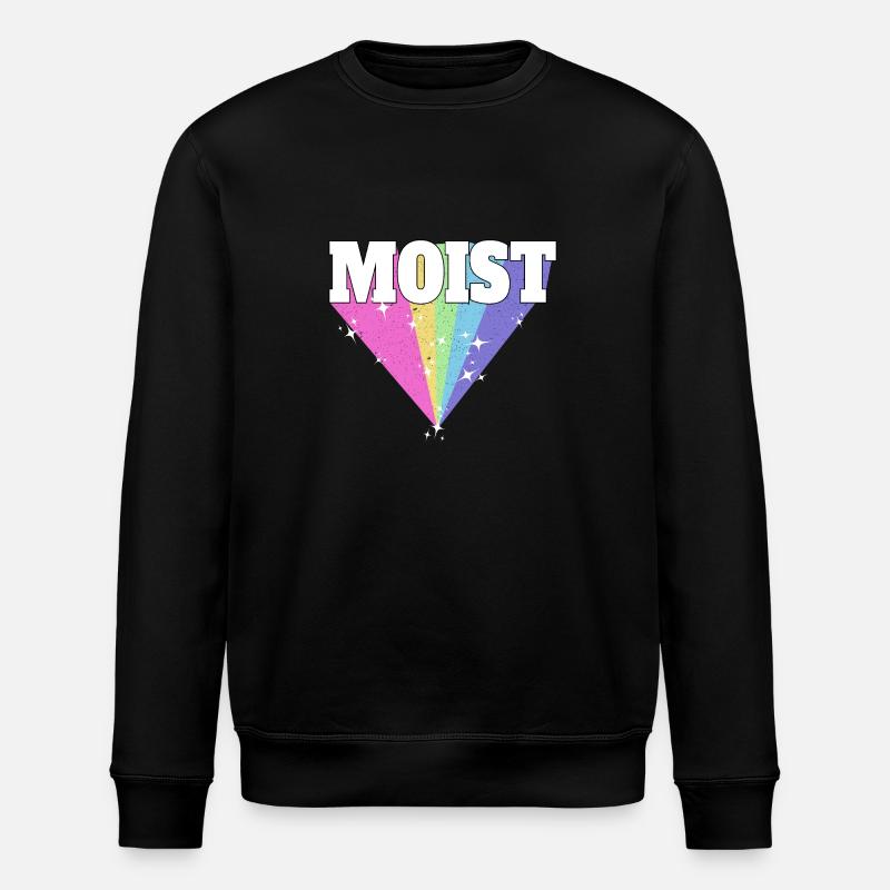 MOIST - FEUCHT - Stanley/Stella Unisex Bio-Sweatshirt ROLLER - Schwarz