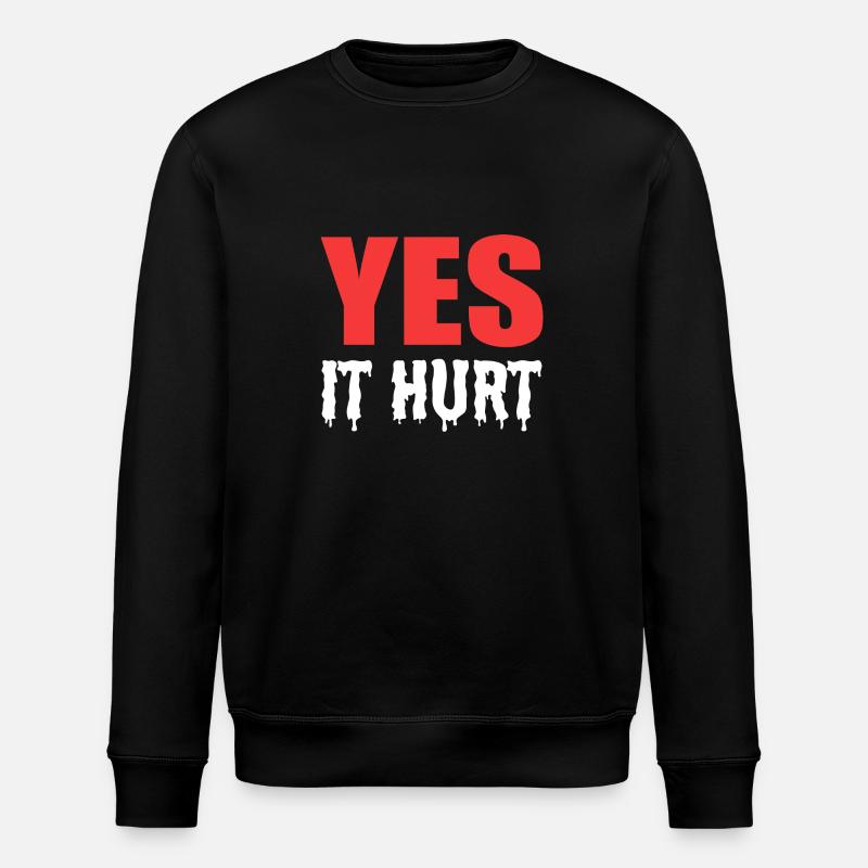 Broken leg - Stanley/Stella ROLLER Unisex Organic Sweatshirt - black