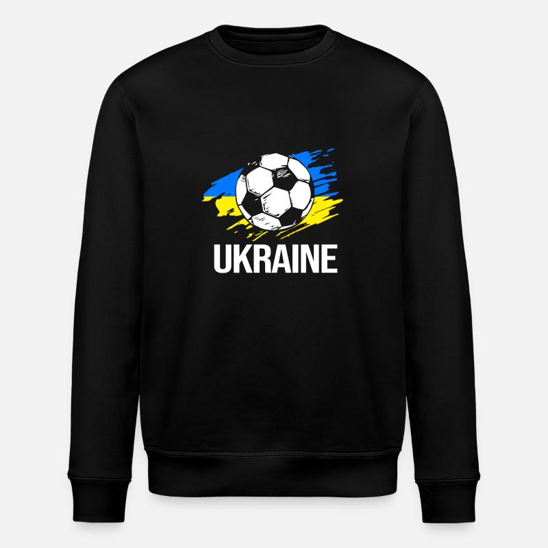 Ukraine - Stanley/Stella Unisex Bio-Sweatshirt ROLLER - Schwarz