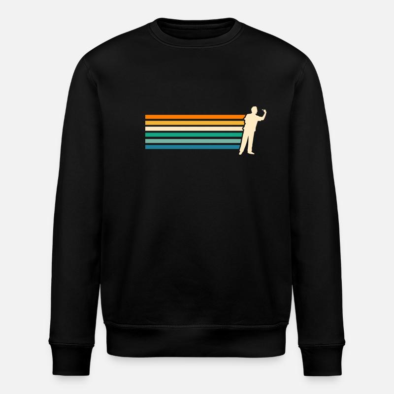 Joueur de fléchettes Fléchettes - Sweat bio ROLLER Stanley/Stella Unisexe - noir