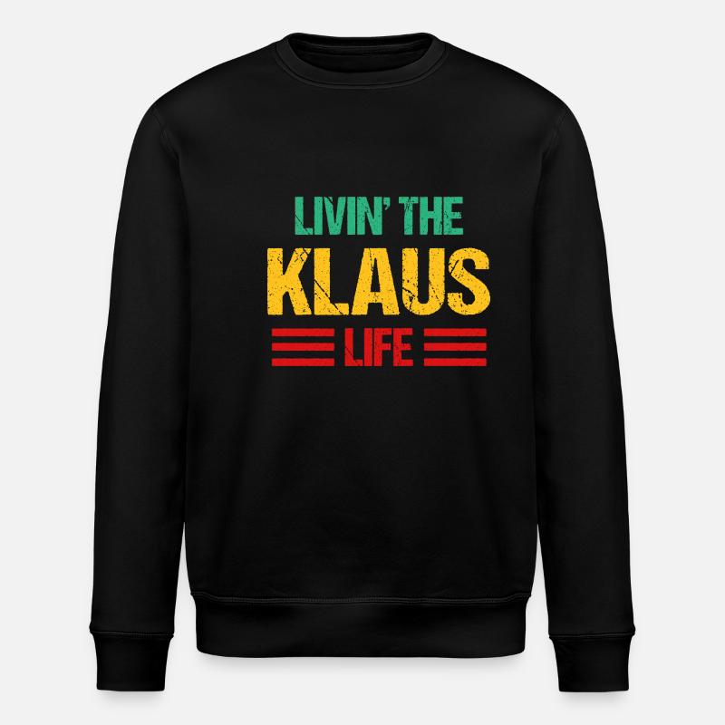 Klaus - Sweat bio ROLLER Stanley/Stella Unisexe - noir