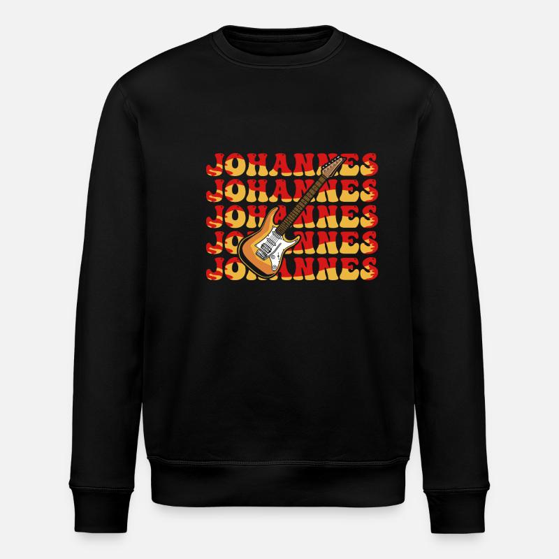 Johannes - Stanley/Stella ROLLER Unisex Organic Sweatshirt - black