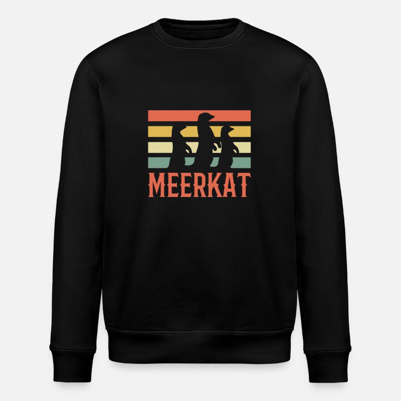 Suricate - Sweat bio ROLLER Stanley/Stella Unisexe - noir