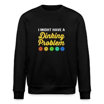 Pickleball Pickleball Pickleball - Stanley/Stella ROLLER Unisex Organic Sweatshirt - black - Front - Nik (191cm)