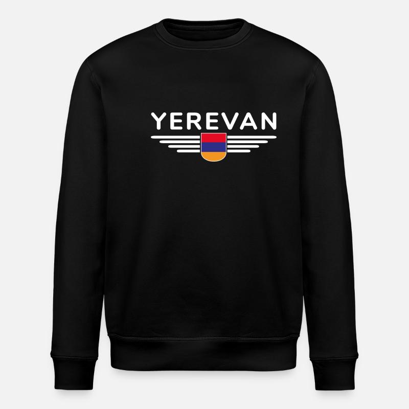 Erevan Design – Vivez l’Arménie - Sweat bio ROLLER Stanley/Stella Unisexe - noir