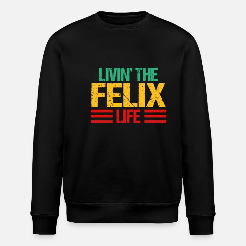 Felix - Stanley/Stella Unisex Bio-Sweatshirt ROLLER - Schwarz