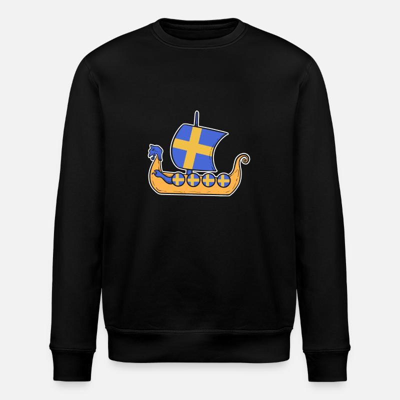 Suède Suédois Viking Viking - Sweat bio ROLLER Stanley/Stella Unisexe - noir