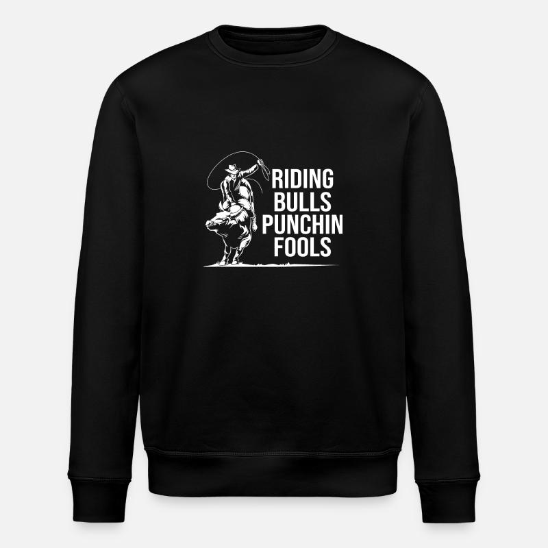 Rodeo - Stanley/Stella ROLLER Unisex Organic Sweatshirt - black
