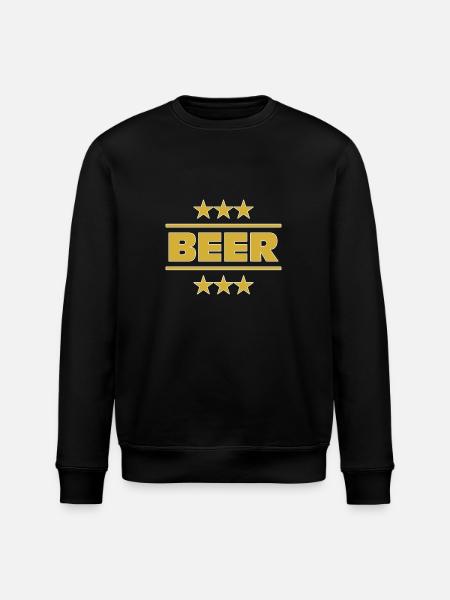 Beer, Beer, Alcoholic Beverage - Stanley/Stella ROLLER Unisex Organic Sweatshirt - black