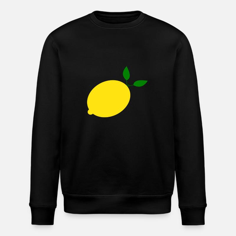 Lemon Lime Lime - Stanley/Stella ROLLER Unisex Organic Sweatshirt - black