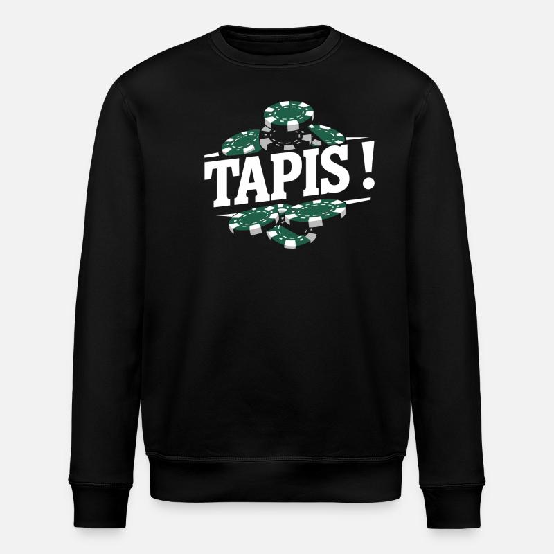 Tapis ! - Sweat bio ROLLER Stanley/Stella Unisexe - noir