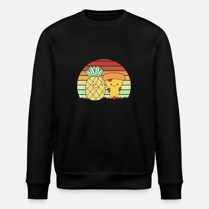 Pizza Hawaï Pizza Ananas - Sweat bio ROLLER Stanley/Stella Unisexe - noir
