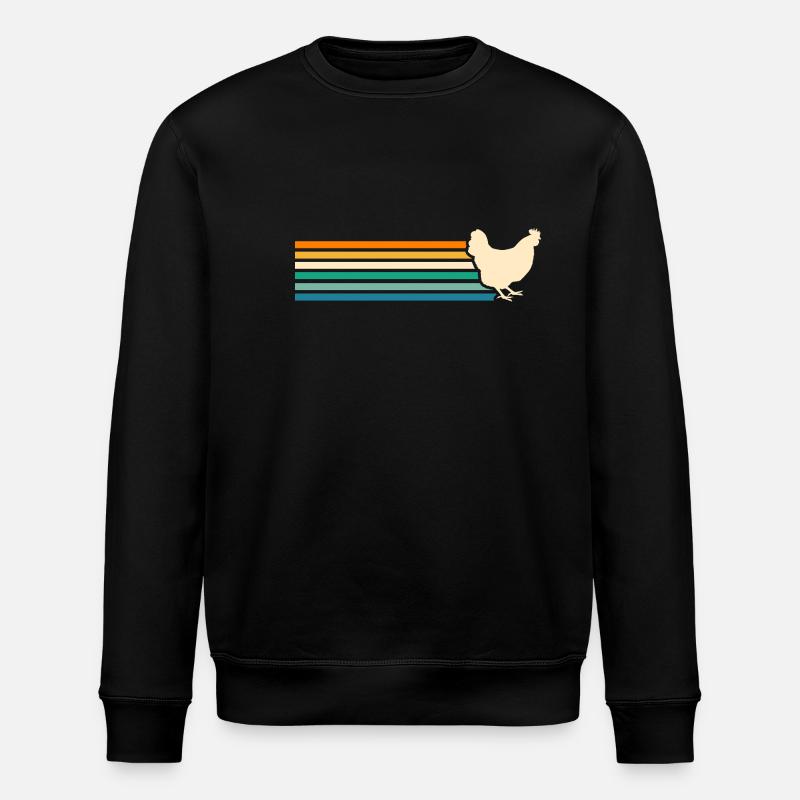 Poules Poule - Sweat bio ROLLER Stanley/Stella Unisexe - noir