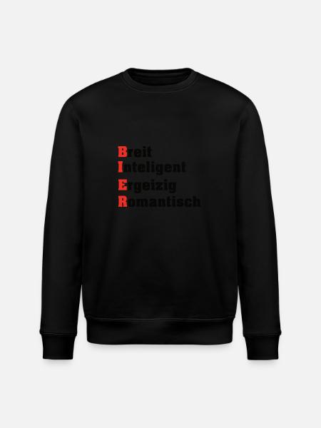 Biermotiv - Stanley/Stella Unisex Bio-Sweatshirt ROLLER - Schwarz
