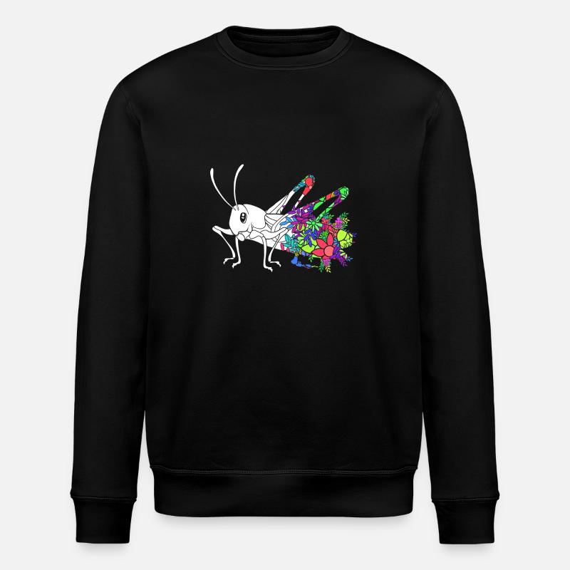 Sauterelle - Sweat bio ROLLER Stanley/Stella Unisexe - noir