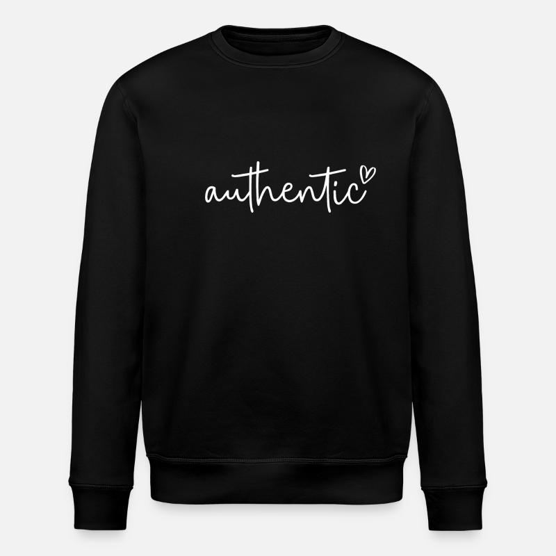 Authentic - Stanley/Stella ROLLER Unisex Organic Sweatshirt - black