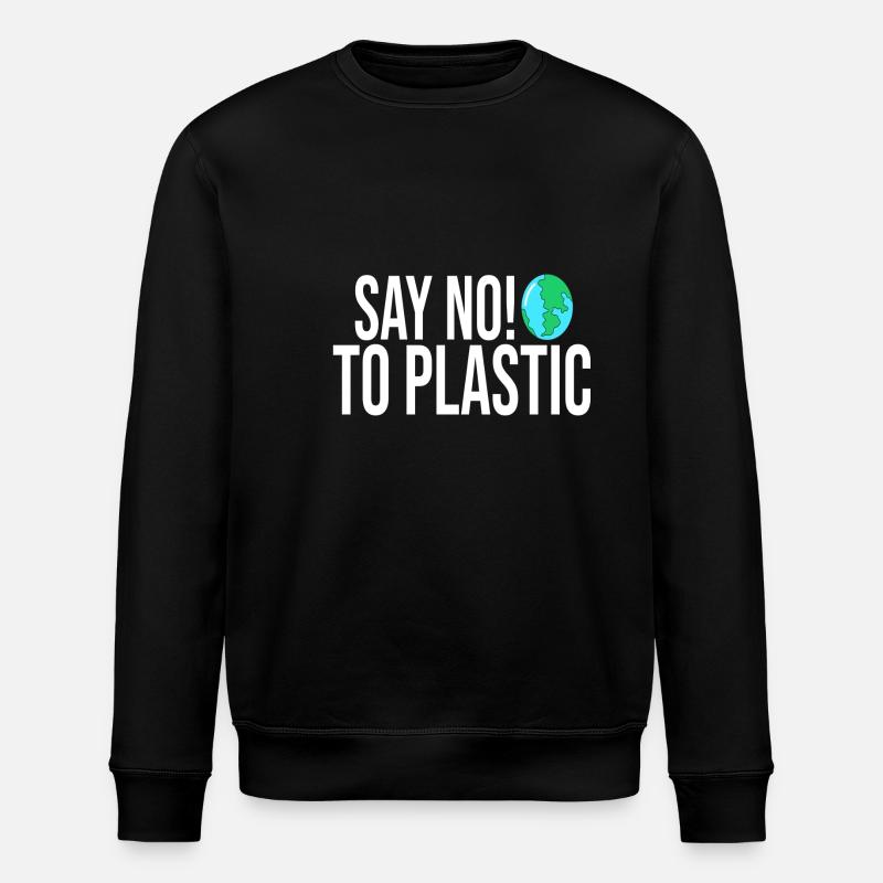 DITES NON AU PLASTIQUE - Sweat bio ROLLER Stanley/Stella Unisexe - noir