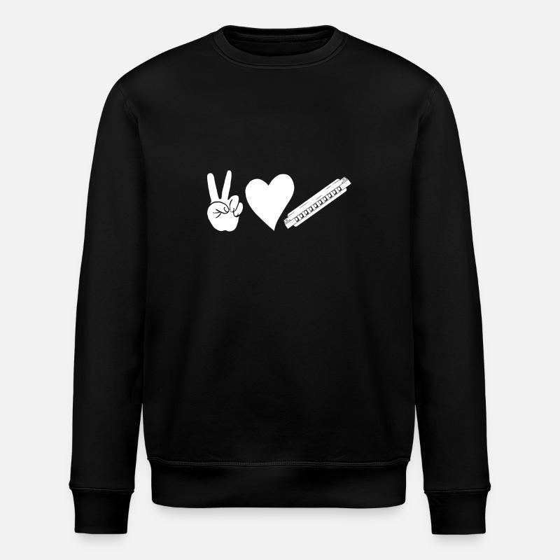 Harmonica Harmonica - Sweat bio ROLLER Stanley/Stella Unisexe - noir