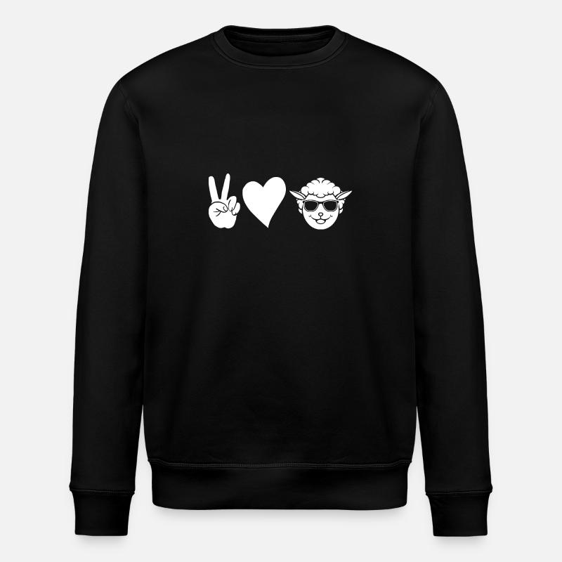 Schäfer Schaf - Stanley/Stella Unisex Bio-Sweatshirt ROLLER - Schwarz