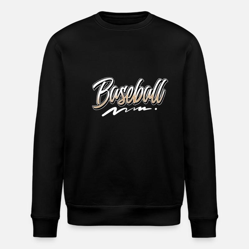 Baseball - Stanley/Stella Unisex Bio-Sweatshirt ROLLER - Schwarz