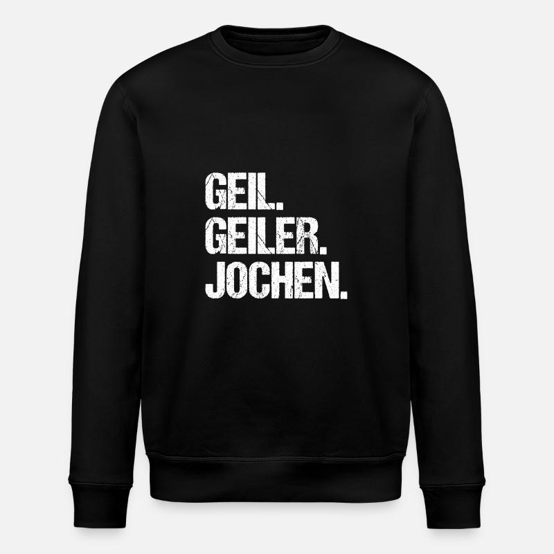 Jochen - Stanley/Stella ROLLER Unisex Organic Sweatshirt - black
