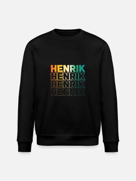 Henrik - Stanley/Stella ROLLER Unisex Organic Sweatshirt - black