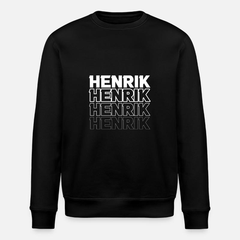 Henrik - Sweat bio ROLLER Stanley/Stella Unisexe - noir