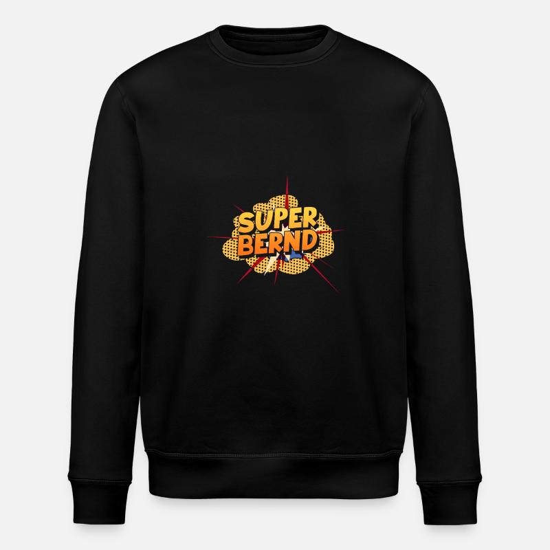 Bernd - Sweat bio ROLLER Stanley/Stella Unisexe - noir