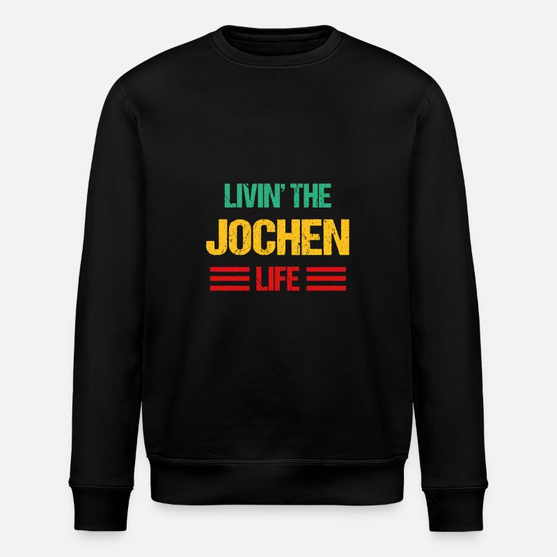 Jochen - Stanley/Stella Unisex Bio-Sweatshirt ROLLER - Schwarz